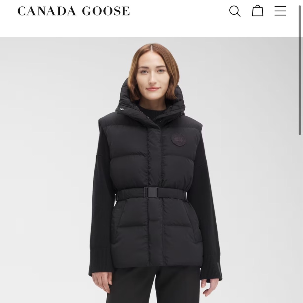 Canada Goose Navy Puffer Vest